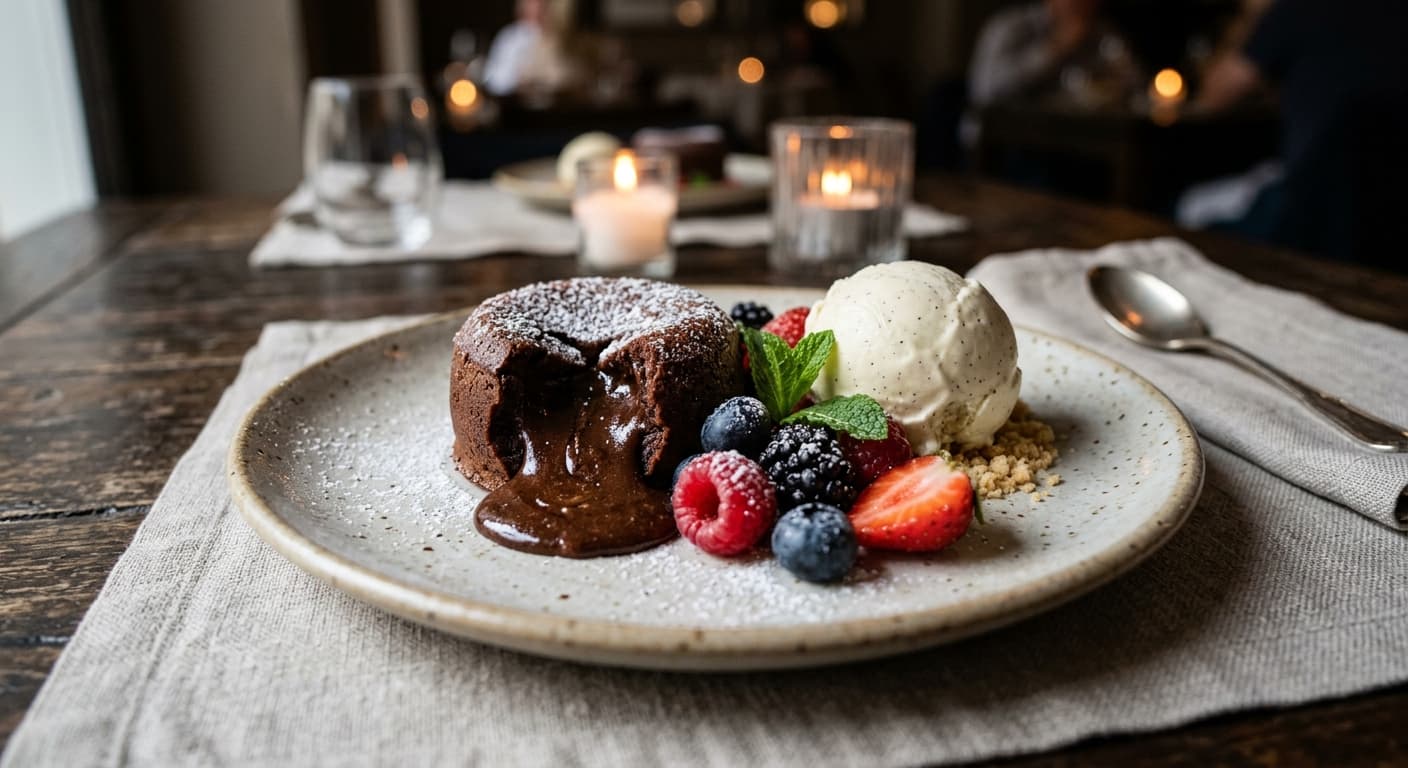 Coulant de chocolate